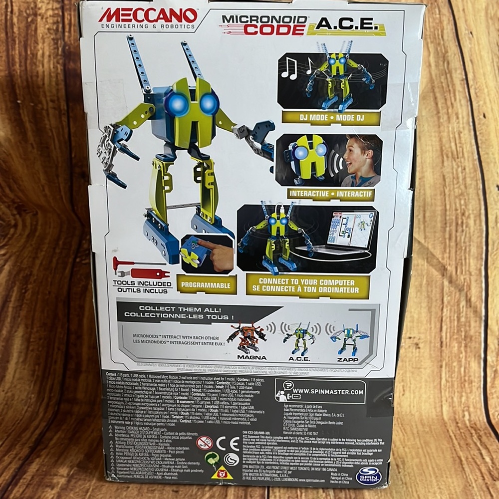 Mecano Engineering & Robotics Micronoid Code A.C.E. - Picture 5 of 11
